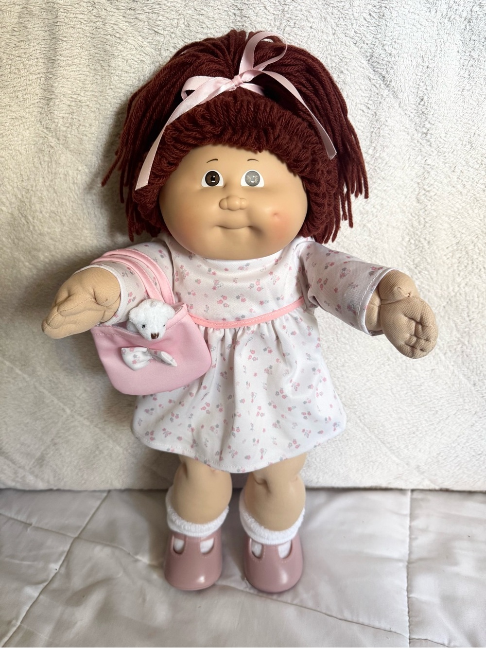 💗Cabbage Patch girl auburn hair💗